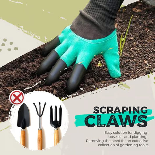 Green Thumb™ Waterproof Gardening Gloves With Claws