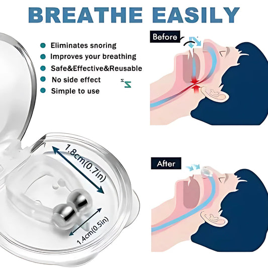 Anti-Snoring Nose Clip – Breathe Better, Sleep Deeper