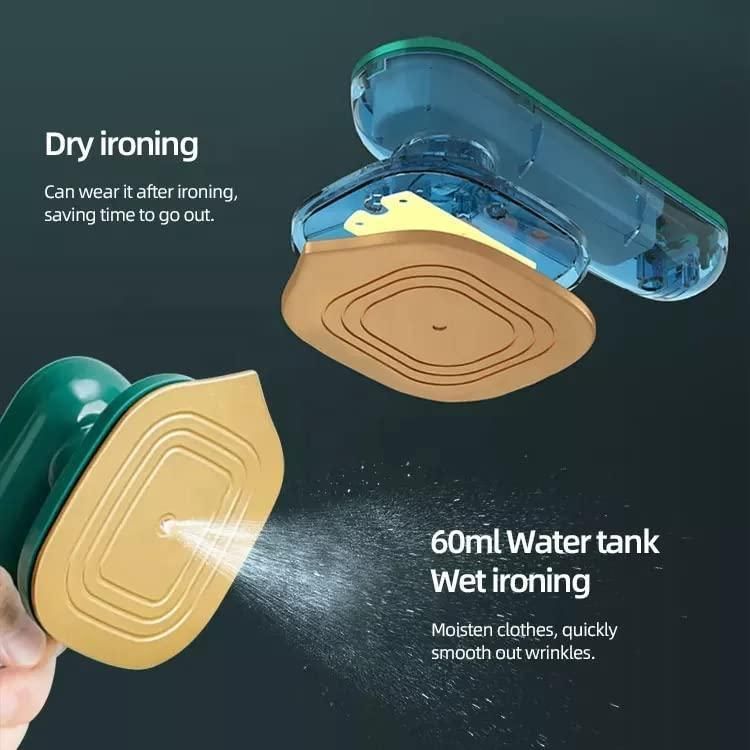Portable Mini Travel Iron Steamer – Quick Wrinkle Removal On the Go!