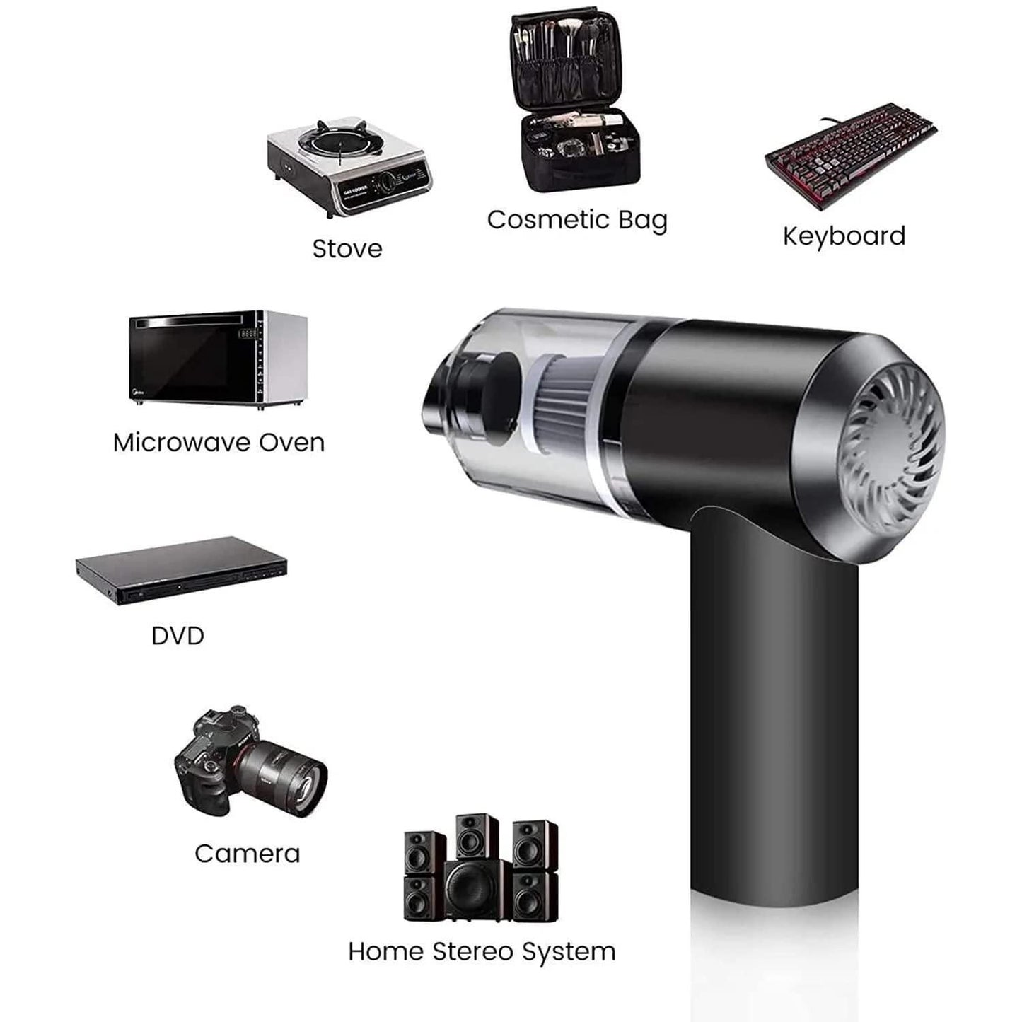 Portable Wireless Vacuum Cleaner & Air Duster