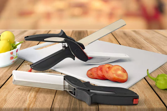 Cleaver Cutter – 2-in-1 Kitchen Knife & Cutting Board