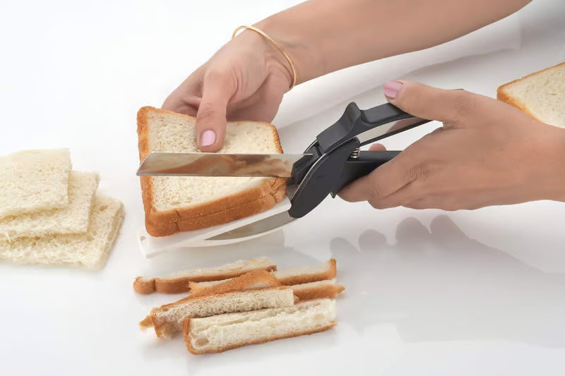 Cleaver Cutter – 2-in-1 Kitchen Knife & Cutting Board
