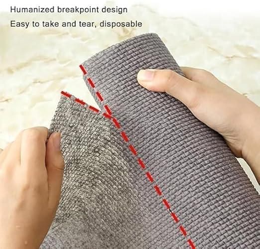 Reusable Microfiber Cleaning Cloth Roll (25pcs)
