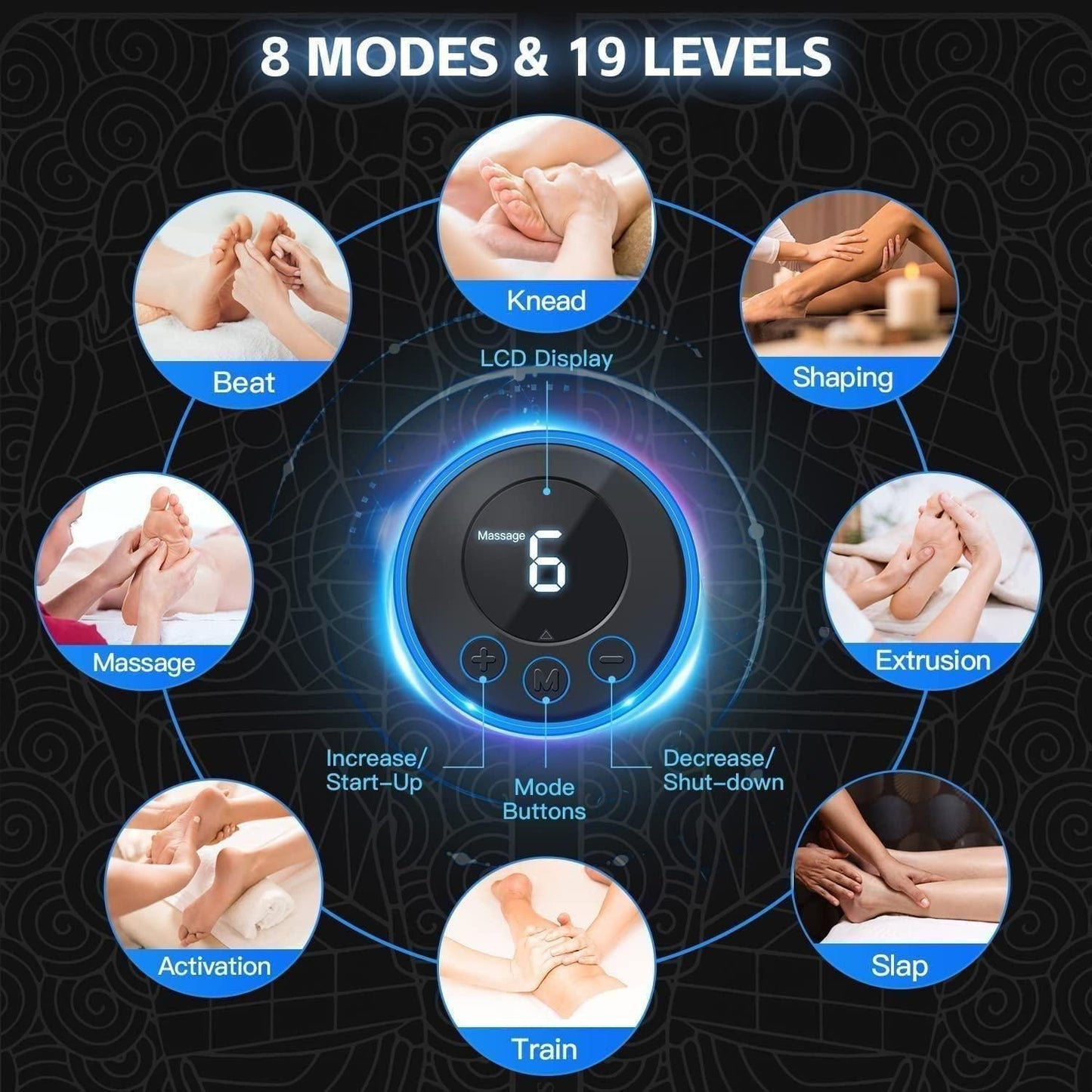 USB Rechargeable Foot Massage Mat