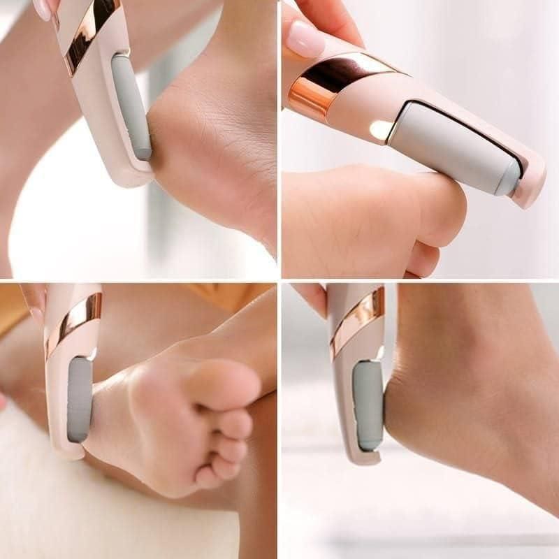 Ultimate Foot Care: Rechargeable Callus Remover and Skin Polisher