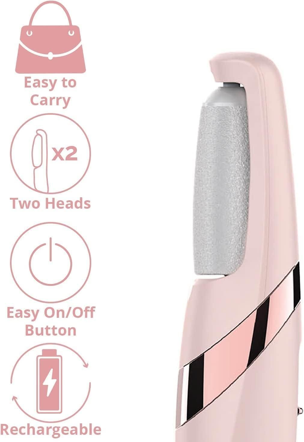 Ultimate Foot Care: Rechargeable Callus Remover and Skin Polisher