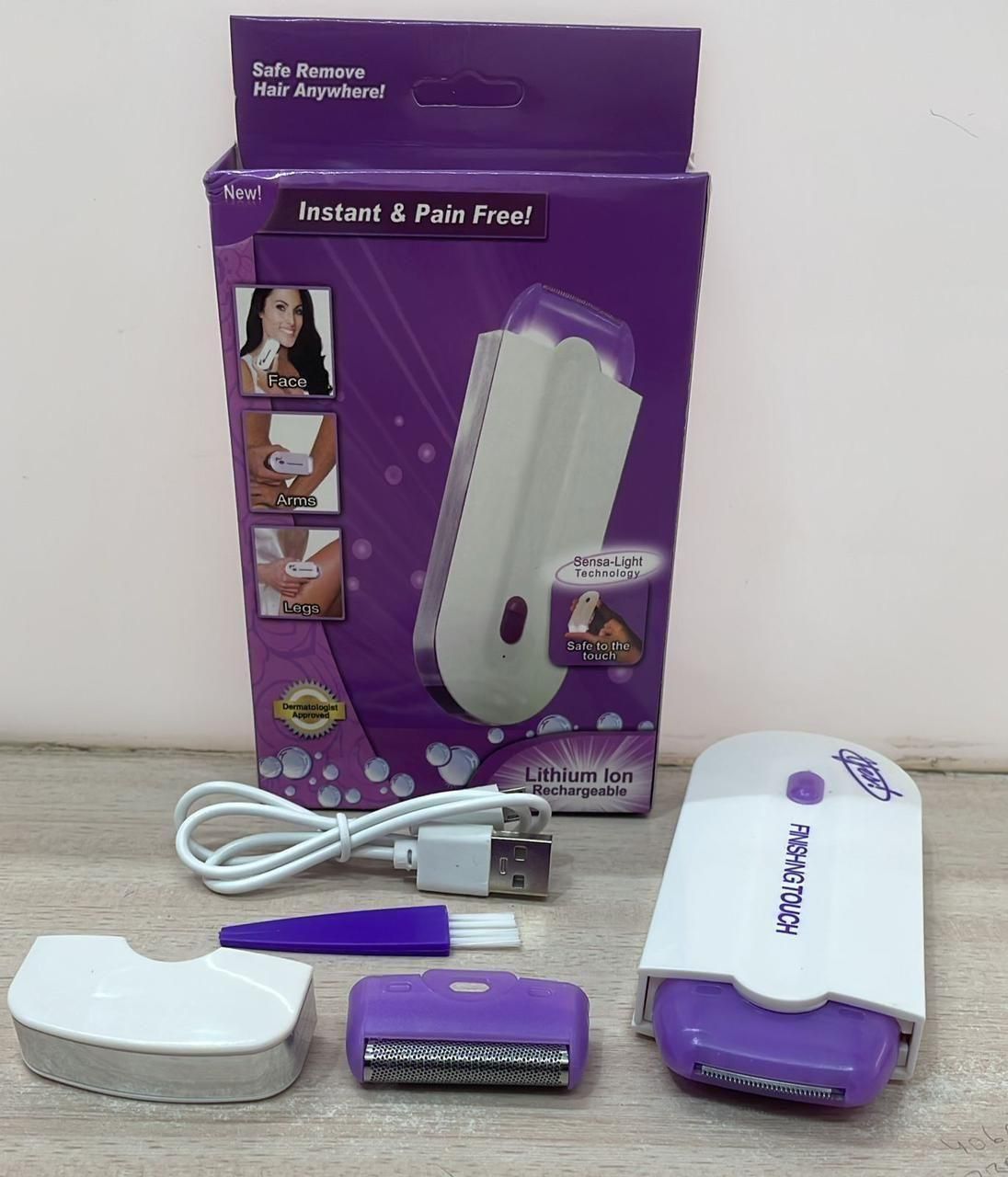 Painless Facial & Body Hair Trimmer – Gentle, Precise & Rechargeable