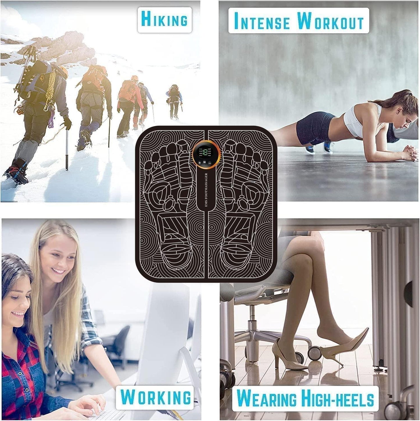 USB Rechargeable Foot Massage Mat