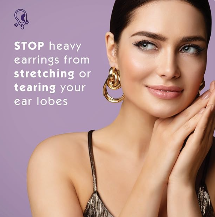 Premium Earlobe Support Patches (100 PCS)