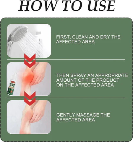 ReliefSpray™ Foot & Joint Pain Relieving - (Buy 1 Get 1 Free)